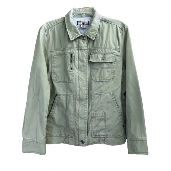 Caribbean Joe Jackets & Coats Caribbean Joe Utility Sage Green